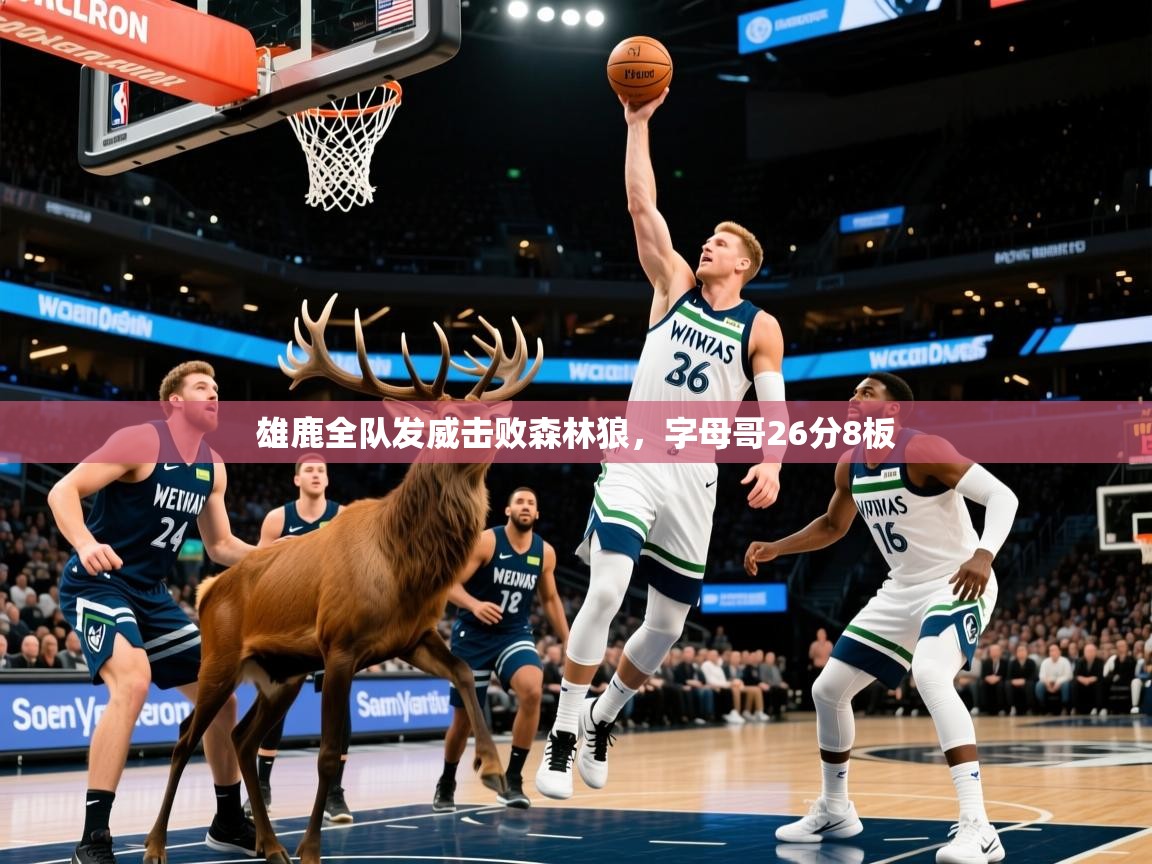 2025开云体育app下载雄鹿全队发威击败森林狼,字母哥26分8板